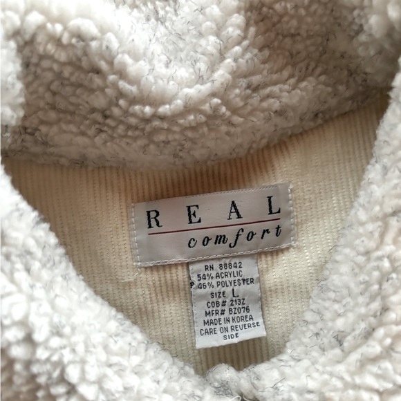 Vintage 90’s Teddy Jacket - Picture 3 of 6